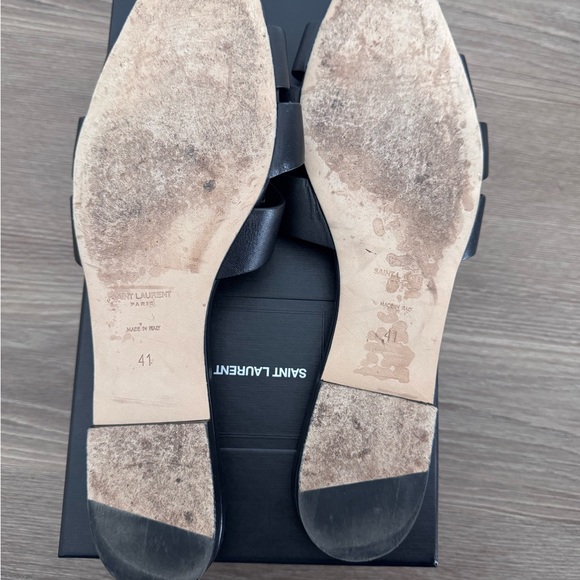 Saint Laurent Tribute Sandals - Picture 4 of 11